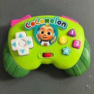 CoComelon Green and Pink Kids' Game Controller